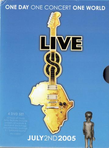 LIVE 8 4 DVD disponible aux enchères