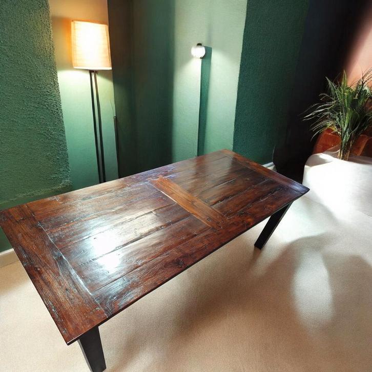 Table du fermier, Antiquités & Art, Antiquités | Meubles | Tables, Enlèvement