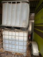 Ibc container, Jardin & Terrasse, Barils de pluie, 150 litres ou plus, Comme neuf, Synthétique, Enlèvement