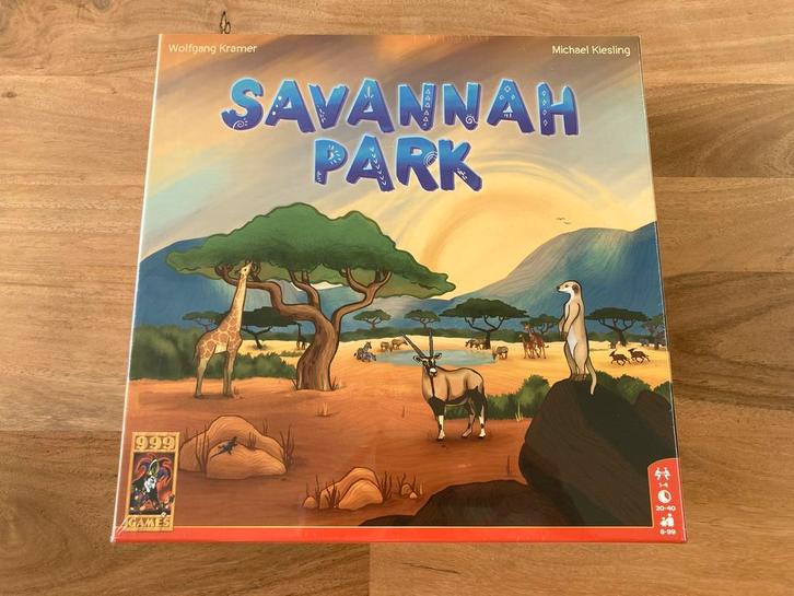 Bordspel ‘Savannah Park’, Hobby en Vrije tijd, Gezelschapsspellen | Bordspellen, Nieuw, Ophalen