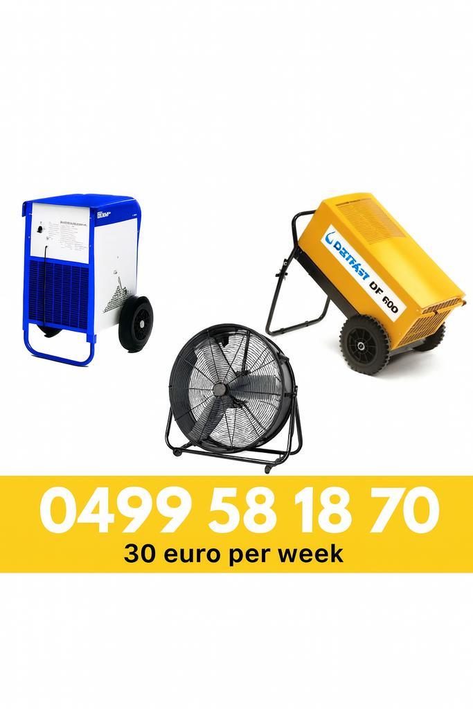 Bouwdroger te huur (goedkoopste), Doe-het-zelf en Bouw, Gereedschap | Overige machines, Zo goed als nieuw, Ophalen