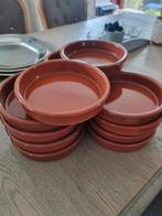 14 terracotta schaaltjes, Huis en Inrichting, Keuken | Servies, Ophalen of Verzenden, Zo goed als nieuw