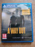 A Way Out PS4, Games en Spelcomputers, Ophalen of Verzenden, Zo goed als nieuw