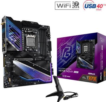 ASRock X870E Nova WiFi NIEUW!!! beschikbaar voor biedingen