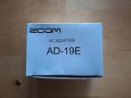 Zoom AD-19E AC adapter, TV, Hi-fi & Vidéo, Appareils professionnels, Enlèvement ou Envoi, Neuf