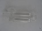 Ancien tube en verre de distillation – 24 cm de haut, Enlèvement ou Envoi