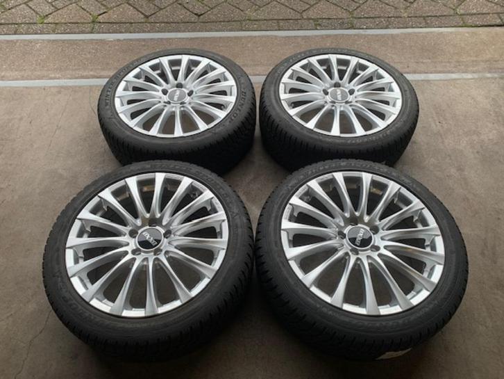 MB A B C KLASSE VITO VELGEN + WINTERBANDEN 225 45 R18 TPMS, Auto-onderdelen, Ophanging en Onderstel, Audi, BMW, Mercedes-Benz