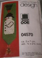 3 x Mini Schellekoord OOE Sneeuwpop compleet borduurpakket, Ophalen of Verzenden, Nieuw, Borduurpakket