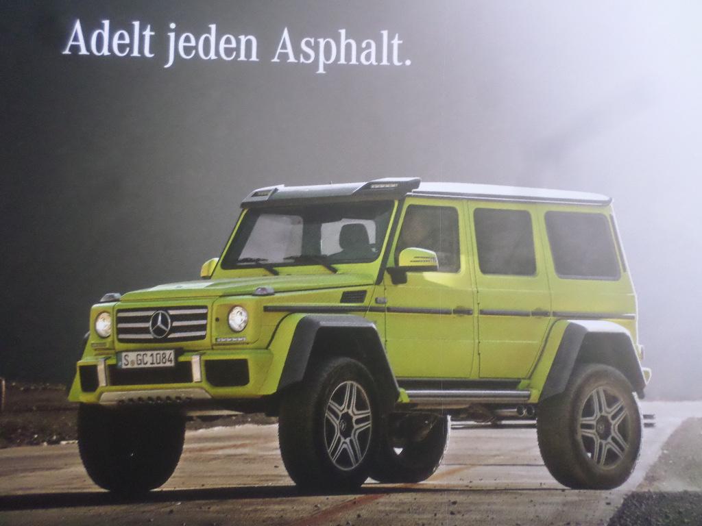 Brochure de la Mercedes G 500 Classe 4 x 4, Livres, Autos | Brochures & Magazines, Mercedes, Enlèvement ou Envoi