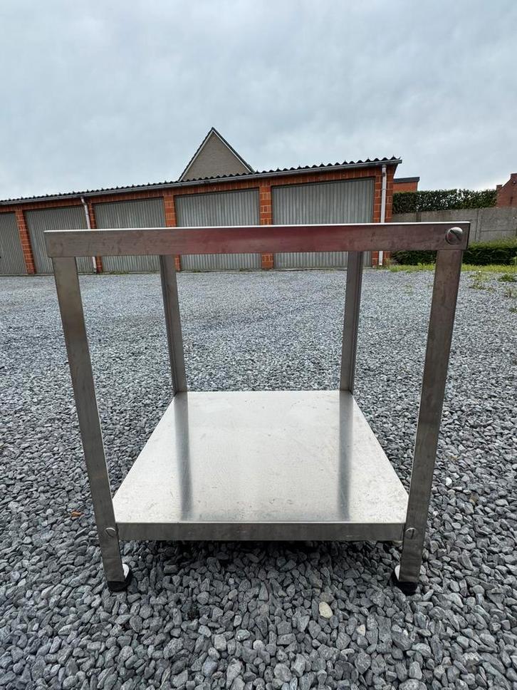 Roestvrijstalen steuntafel, Zakelijke goederen, Horeca | Keukenapparatuur, Inox Meubilair, Ophalen