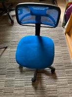 Chaise de bureau pour enfants bleue, Blauw, Gebruikt, Bureaustoel