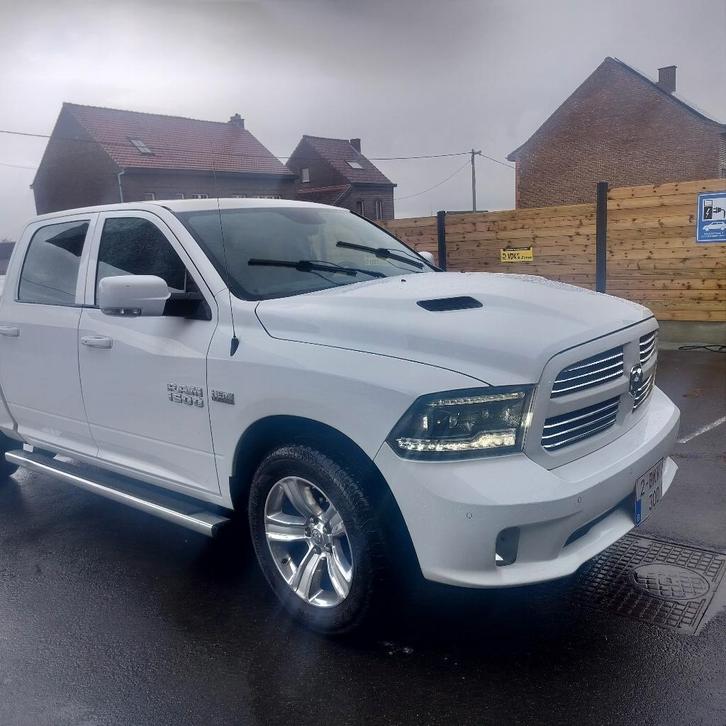 Dodge ram 1500, Auto's, Dodge, Particulier, RAM 1500, LPG, Euro 5, Automaat, Wit, Zwart, Leder