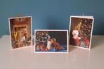 3 kerstkaarten met hondje, Ophalen of Verzenden