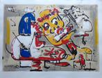 FRED BERVOETS / KUNSTMAP 3X3 / KLEURZEEFDRUK / 50x65cm / SIG, Antiek en Kunst, Ophalen of Verzenden