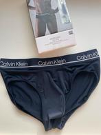 Calvin Klein Microfiber Hip Brief, Verzenden, Blauw, Calvin Klein, Slip