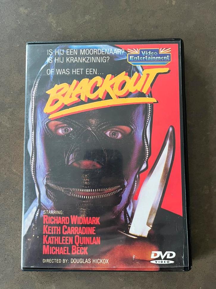 DVD Blackout 1985, Cd's en Dvd's, Dvd's | Thrillers en Misdaad, Zo goed als nieuw, Actiethriller, Vanaf 12 jaar, Ophalen of Verzenden