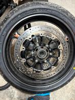 Honda sc59 wielen + Motomaster schijven, Motoren, Ophalen