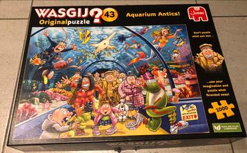 Wasgij Puzzel Original 43 Aquarium Antics 1000 st beschikbaar voor biedingen