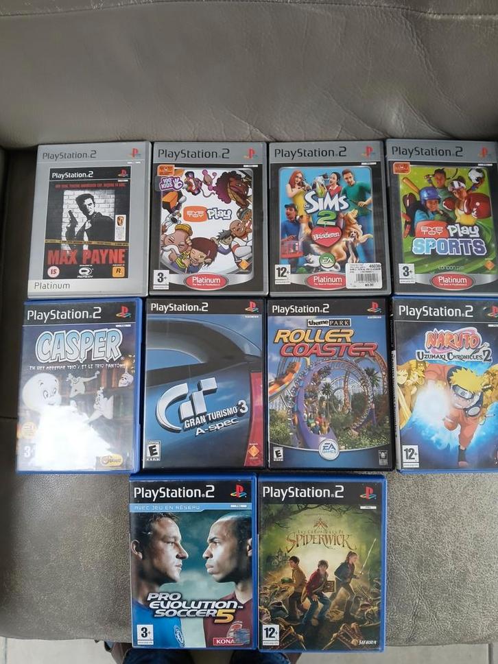 Jeux Playstation 2 divers titres (voir descriptif), Consoles de jeu & Jeux vidéo, Jeux | Sony PlayStation 2, Utilisé, Enlèvement ou Envoi