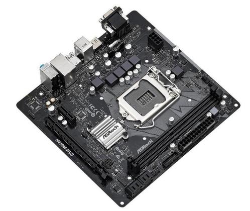 Asrock H410M-HVS R2.0 LGA1200, Computers en Software, Moederborden, Zo goed als nieuw, Intel, DDR4, Ophalen of Verzenden