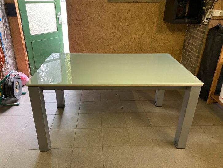 Uitschuifbare eerkamertafel, Huis en Inrichting, Tafels | Eettafels, Gebruikt, 50 tot 100 cm, 200 cm of meer, Vijf personen of meer