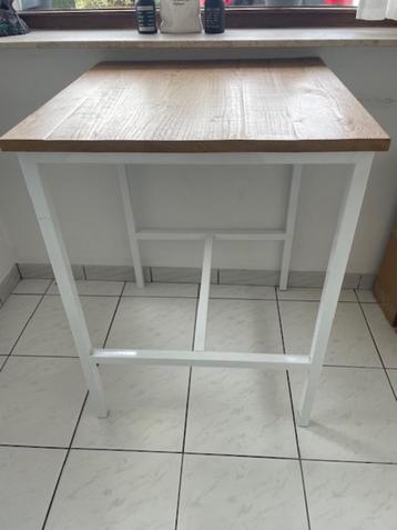  Hoge eettafel met 2 barkrukken – Wilbury (Maisons du Mond beschikbaar voor biedingen
