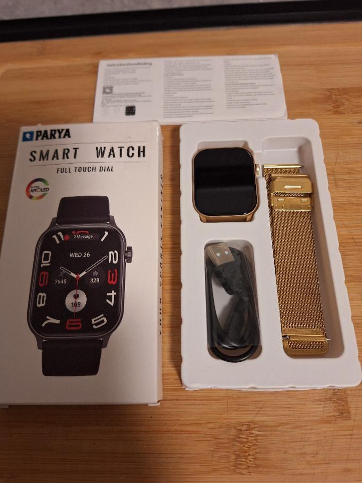 2X smartwatch, Handtassen en Accessoires, Smartwatches, Zo goed als nieuw, Android, Afstand, Calorieverbanding, Conditie, GPS