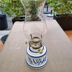 Porseleinen petroleumlamp, Antiek en Kunst, Ophalen
