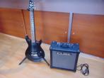 Gitaar Cort M200 + Gitaarversterker Roland Cube-40GX ., Muziek en Instrumenten, Ophalen, Nieuw, Solid body, Met versterker