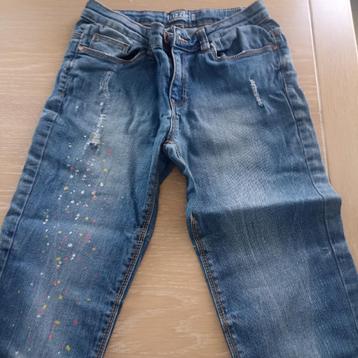 Jeansbroek Bel & Bo frizzle maat 158 beschikbaar voor biedingen