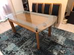 Eiken eettafel met 4stoelen te koop zo goed als nieuw, Verzenden, Zo goed als nieuw, 4 tot 6 stoelen