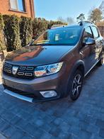 Dacia sandero stepway ,0.9 benzine,*airco,navi,achteruit cam, Auto's, Dacia, Stof, Euro 6, 4 cilinders, Bruin