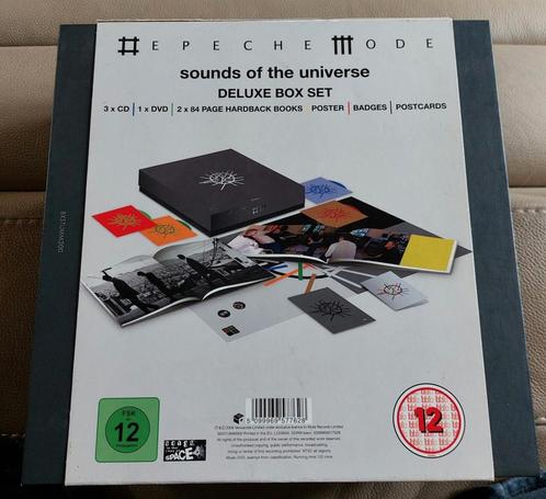 CD - BOX  - DEPECHE MODE - SOUNDS OF THE UNIVERSE - LUXE BOX, Cd's en Dvd's, Cd's | Pop, Zo goed als nieuw, 1980 tot 2000, Boxset