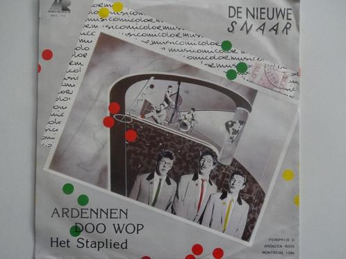 De Nieuwe Snaar - Ardennen Doo Wop / Het Staplied, Cd's en Dvd's, Vinyl Singles, Single, Nederlandstalig, Ophalen of Verzenden