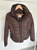 Dames winterjas met ritssluiting in het goud, Kleding | Dames, Ophalen of Verzenden, Zo goed als nieuw, Maat 36 (S), Bruin