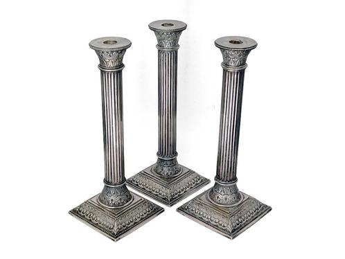 kandelaar set victoriaans, Huis en Inrichting, Woonaccessoires | Kandelaars en Kaarsen, Gebruikt, Kandelaar, 25 tot 50 cm, Metaal