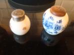 2 Zoutvaatjes., Antiek en Kunst, Ophalen