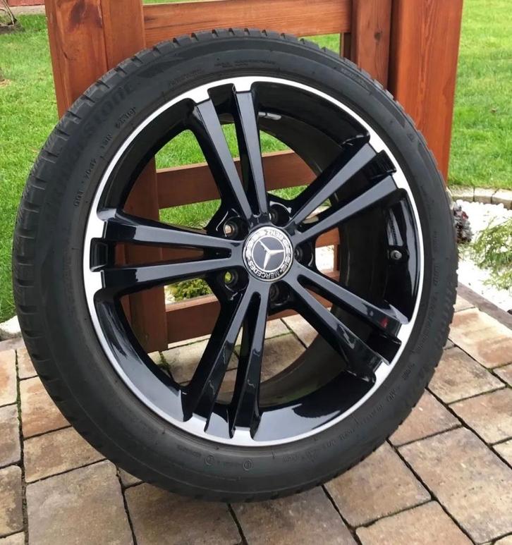 mercedes velgen winterset 18inch origineel, Auto-onderdelen, Banden en Velgen, Banden en Velgen, Winterbanden, 18 inch, 225 mm