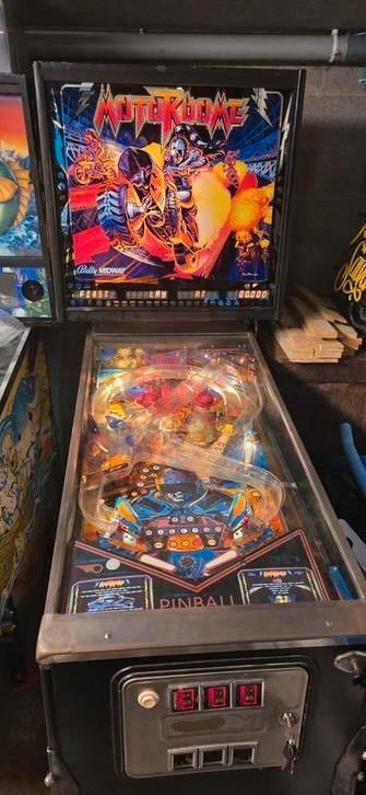 Rare Bally Motordome de 1986, Verzamelen, Automaten | Flipperkasten, Gebruikt, Elektronisch, Flipperkast, Bally, Verzenden