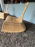 Rieten schommelstoelen (2 stuks) Gullholmen, Ophalen, Twee, Riet of Rotan, Zo goed als nieuw