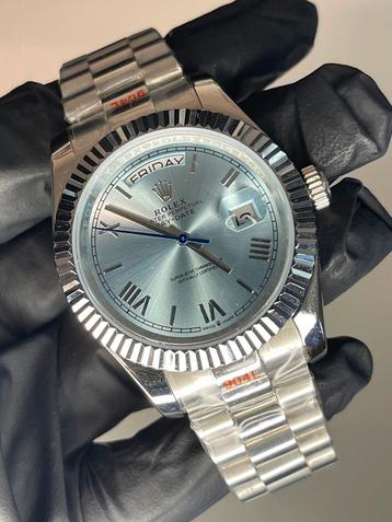 Rolex day date oyster perpetual skyblue 41 mm beschikbaar voor biedingen