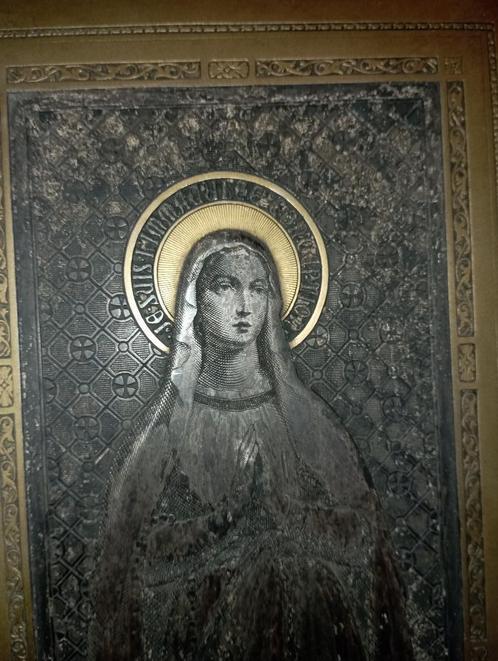 608) Notre Dame de Lourdes ( B. Wicker ), Antiek en Kunst, Antiek | Religieuze voorwerpen, Ophalen of Verzenden