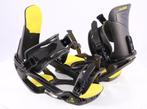 L snowboard bindingen SALOMON UNITE, black/yellow, Sport en Fitness, Snowboarden, Verzenden, Gebruikt, Bindingen