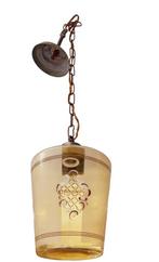 oud geel/goud hallustertje, Antiek en Kunst, Antiek | Verlichting, Ophalen