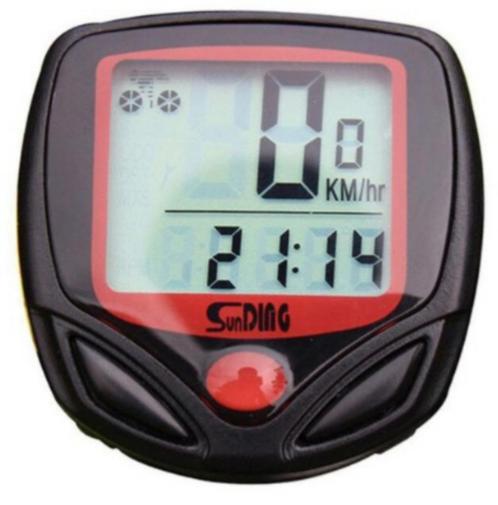 Fietscomputer 15 Functies Digital Kilometerteller Waterdicht, Fietsen en Brommers, Fietsaccessoires | Fietscomputers, Nieuw, Waterdicht