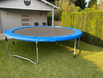 Trampoline, Kinderen en Baby's, Speelgoed | Buiten | Trampolines, Ophalen, Gebruikt