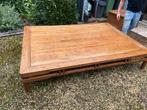 Grote aziatische salontafel, Huis en Inrichting, Ophalen, Gebruikt, Rechthoekig, Overige materialen