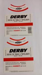 Derby, marque (145), Collections, Marques de bière, Comme neuf, Enlèvement ou Envoi