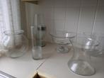 Glazen vazen , visbokaal, Glas, Zo goed als nieuw, Ophalen
