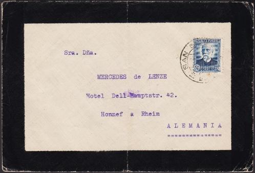 1935 - SPANJE - Cover - Nicolas Salmeron [Y&T 533], Postzegels en Munten, Postzegels | Europa | Spanje, Gestempeld, Verzenden
